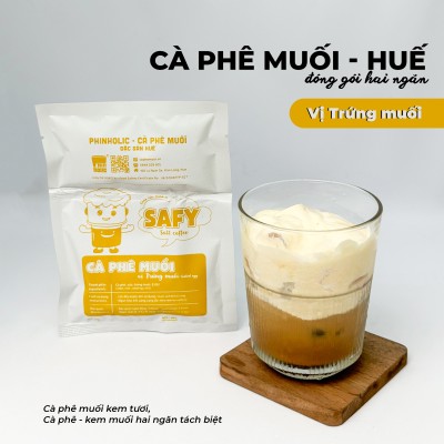 Cà phê muối SAFY vị Trứng muối